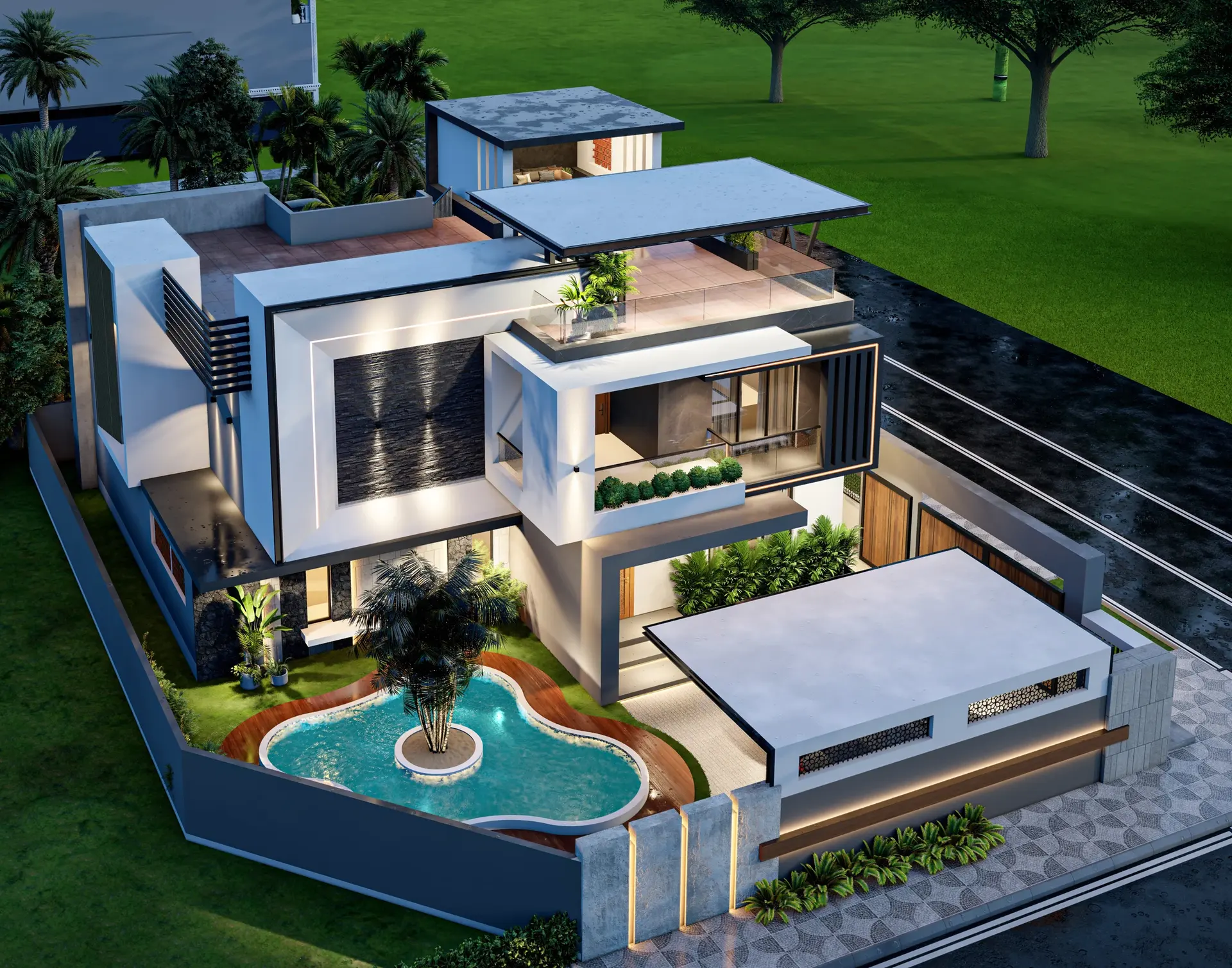 Courtyard Pool Villa