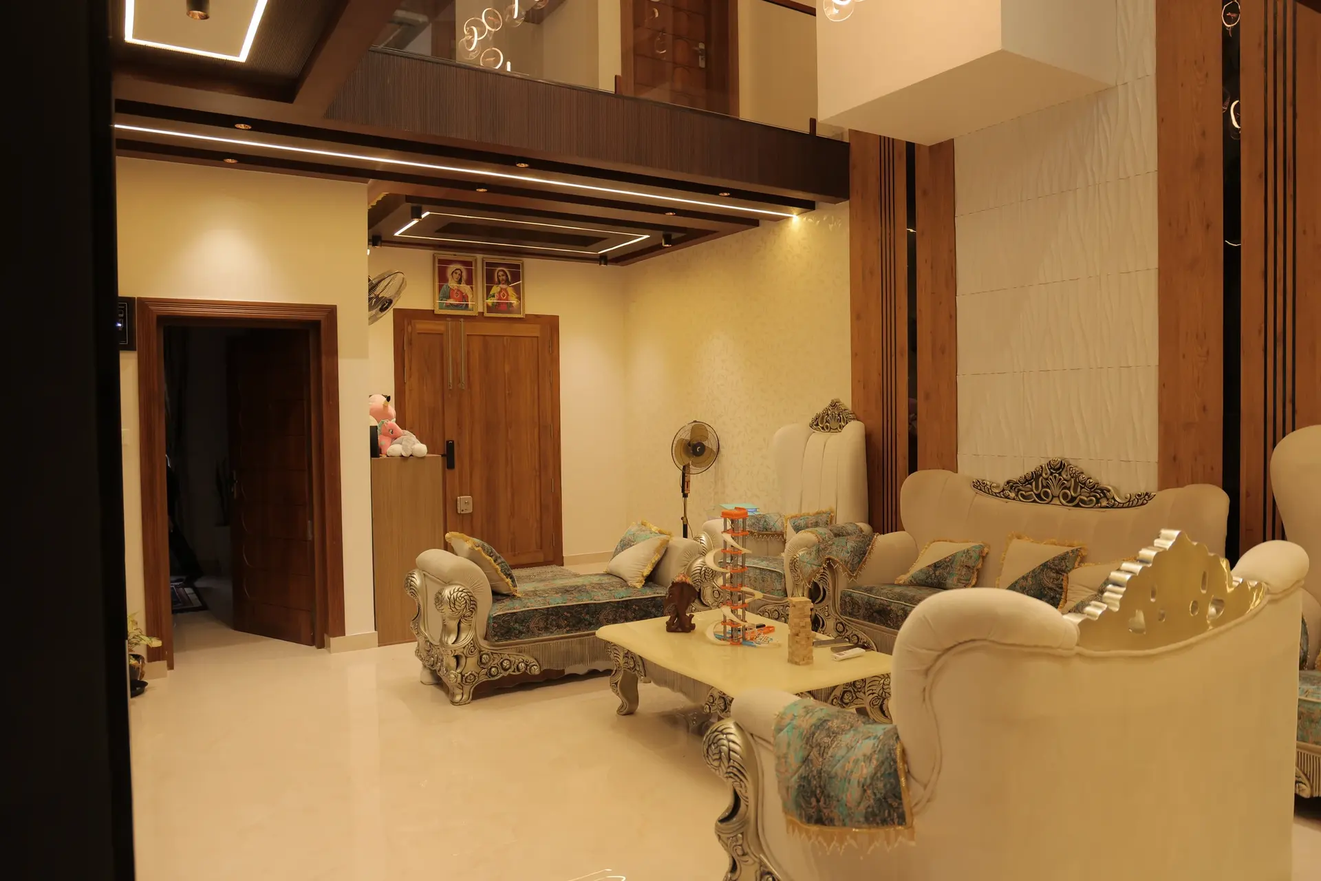 Double-Height Living Hall